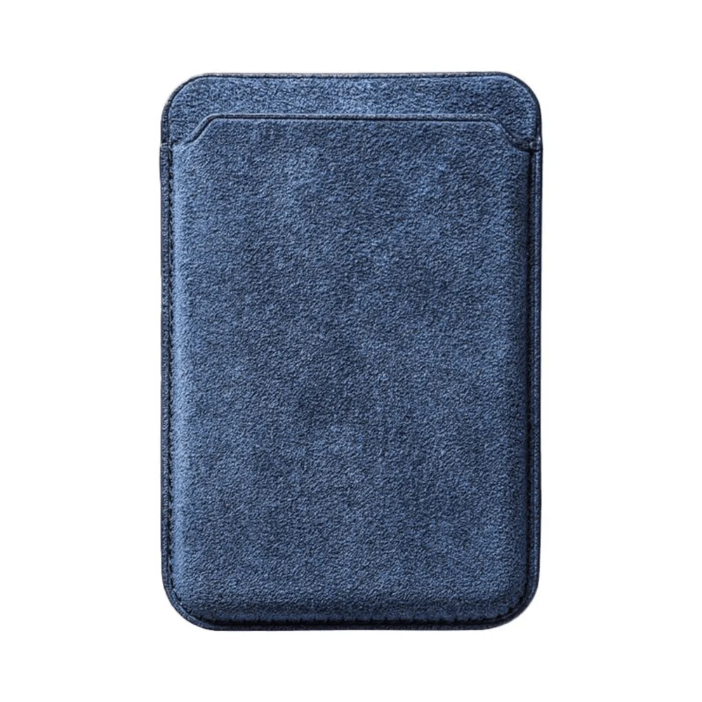 Alcantara MagSafe Wallet - Ocean Blue Edition