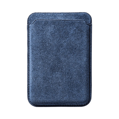 Portefeuille MagSafe en Alcantara - Édition Bleu Océan