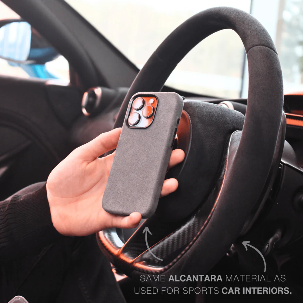 Alcantara iPhone Case - Nardo Gray Edition