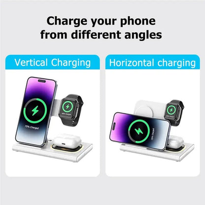 3 in 1 Wireless Charger Stand Pad