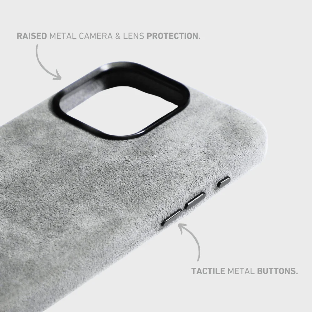 Alcantara iPhone Case - Nardo Gray Edition