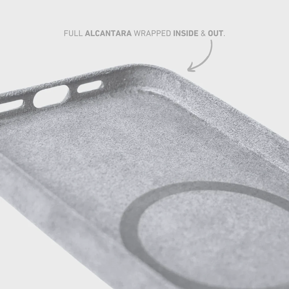 Alcantara iPhone Case - Nardo Gray Edition