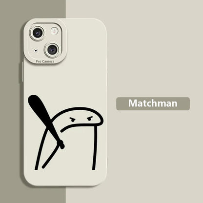 Funda de silicona Matchman para iPhone