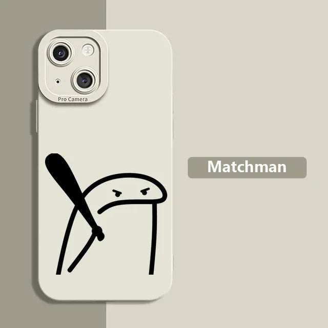 Coque en silicone Matchman pour iPhone