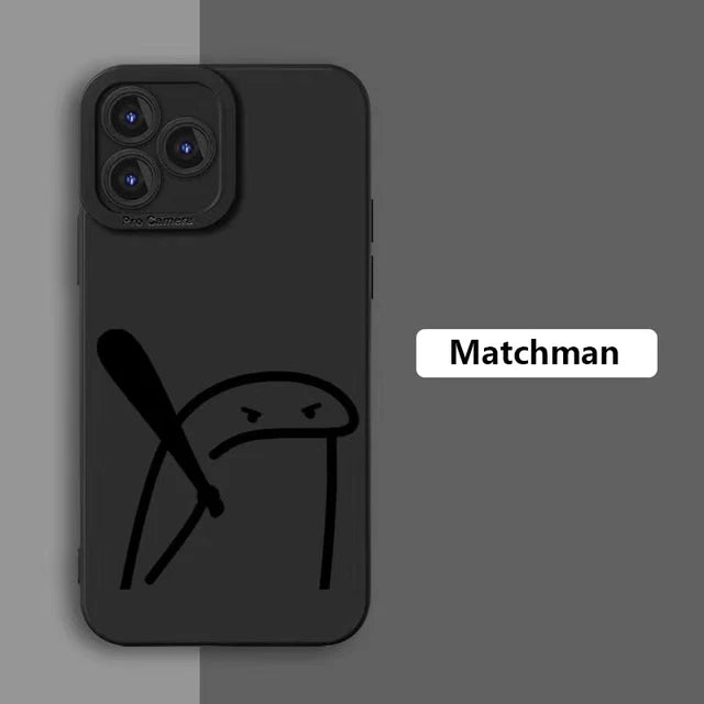 Funda de silicona Matchman para iPhone