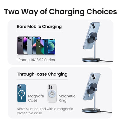 20W 2 in 1 MagSafe Wireless Charger